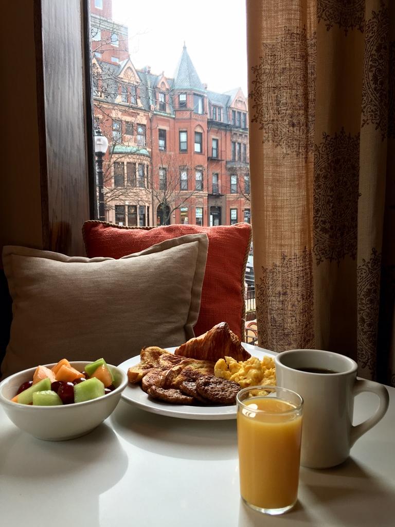 Newbury Guest House บอสตัน ร้านอาหาร รูปภาพ